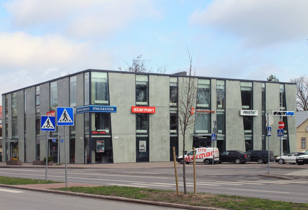 Jõhvi peatänavale kerkib 20 meetrit kõrge ärihoone