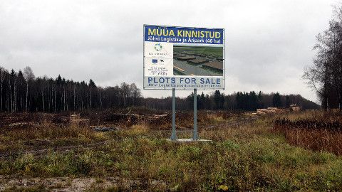 Ehitustööd Jõhvi logistika- ja äripargis saavad hoo sisse