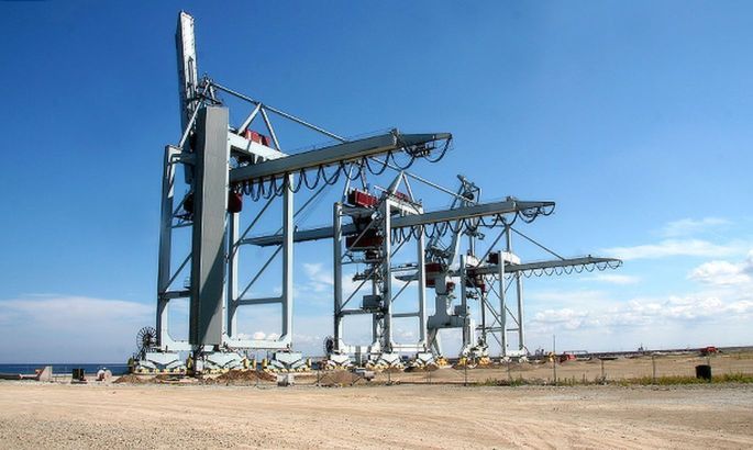 Sillamäe sadama konteinerterminal sai valmis