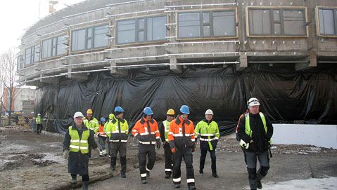 Jõhvi riigigümnaasium kerkib soovitud tempos