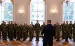 Эстонские военнослужащие, служащие в зарубежных миссиях, награждены медалями за миссию